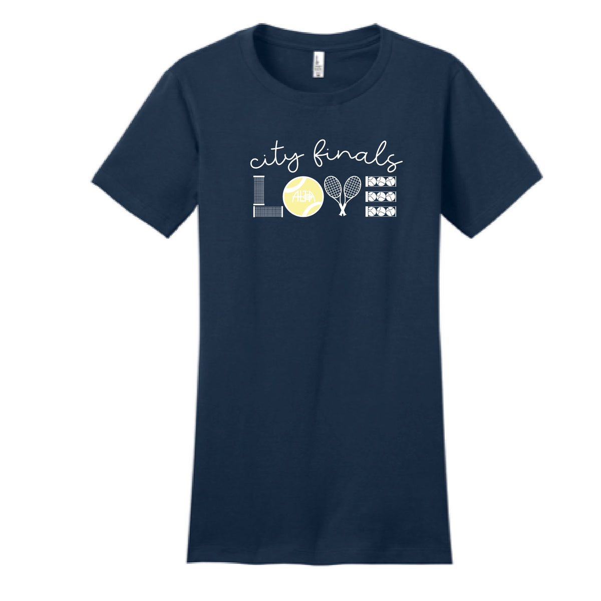 Short Sleeve Shirt - Navy "LOVE"