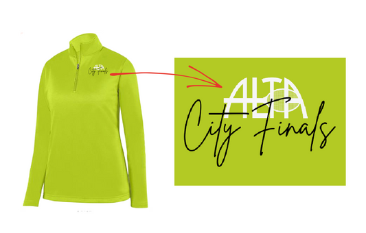 Ladies 1/4 Zip - "Brittany Signature"